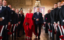 Přijede bez první dámy. Do Olomouce dorazí jen prezident