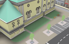 Venkovní prostory u kostela Jeseníku v novém kabátku. Jak bude vypadat?