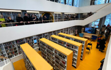 VIDEO: Skluzavka v knihovně? Nová pobočka vznikla z bývalé kotelny