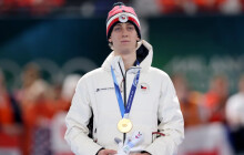 Jílek má další medaili. Po stříbru z kratší tratě oslavuje zlato