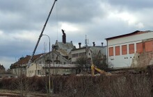 FOTO: Konec éry pivovaru v Holici. Budova jde k zemi