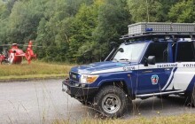 Horská služba o víkendu v Jeseníkách zasahovala u rekordního počtu nehod, většinou u cyklistů