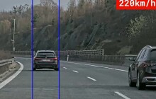 Vytáhl to na 220 km/h. Řidičák mu vzali na místě