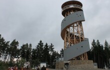VIZUALIZACE: Jak bude vypadat nová rozhledna na Kosíři? Stavba vyjde na 15 milionů