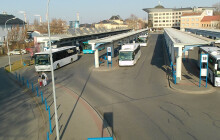 Přerov zahájil opravu nástupišť a chodníků na autobusovém nádraží