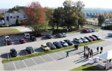 V přerovské nemocnici otevřeli nové parkoviště. Celkem se na něj vejde sto aut