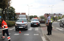 Řidička přehlédla v Přerově seniorku na přechodu