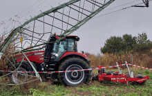 Poškozené elektrické napětí uzavřelo dálnici D35. Škoda sahá ke třem milionům korun