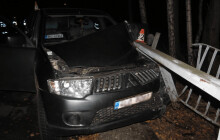 Podnapilý řidič havaroval v Loučné nad Desnou