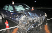 Nedal přednost a boural. Škodu policie vyčíslila na 100 tisíc