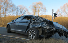 Na Šumpersku došlo ke srážce auta s vlakem, řidič nerespektoval výstražná světla