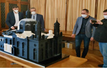 Na radnici představili detailní model památníku olomoucké synagogy