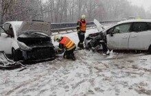 Šedesát dopravních nehod eviduje policie Olomouckého kraje za včerejší den