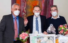 Eliška je první narozené miminko v roce 2022. Hejtman Josef Suchánek ji přivítal zprostředkovaně