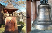 Zvonička je kompletní, původně  se nacházela ve zcela jiné části Olomouce