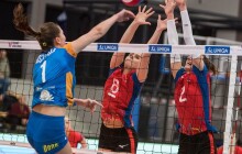 Bronzová otočka olomouckých volejbalistek. VK UP slaví v Českém poháru třetí místo