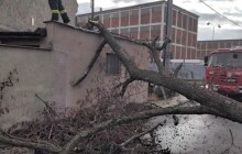 Vichřice úřaduje. Hasiči mají 120 zásahů, bez elektřiny je 2 000 odběratelů