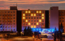 Srdce zdravotníkům. V Prostějově se rozsvítilo gigantické poděkování