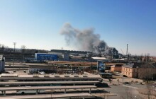 Mohutný kouř nad Přerovem. V průmyslové zóně hořely plastové filtry