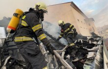 VIDEO: Hasiči bojovali rozsáhlým požárem domu v centru Olomouce