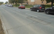 Další část Okružní ulice čeká velká oprava. Ulice bude od konce dubna uzavřená