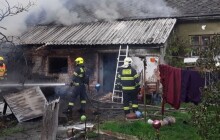 Požár v rodinném domě na Šumpersku. Škoda přesáhla 1,5 milionu