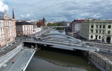 Rejnok se otevře na začátku července. Most dostal i oficiální jméno