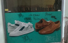 Vybarvili výlohu v Barvířské. Zaznamenaly je kamery