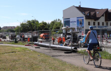 Stavba průpichu omezí dopravu v Přerově. Kudy po tři dny neprojedete?