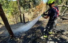Hasiči jsou doma. V Českém Švýcarsku zasahovalo 173 hasičů z Olomouckého kraje