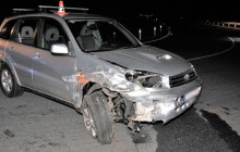 Pil a nezvládl zatáčku. Řidič havaroval pod Červenohorským sedlem