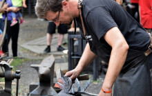 Umělečtí kováři přijíždí na Helfštýn. Začíná jubilejní Hefaiston