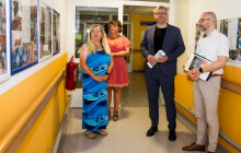 Domácí prostředí a 20 let zkušeností. Delegace z kraje navštívila domov pro seniory na Prostějovsku