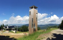 Tip na výlet: Rozhledna u Tetřeví chaty. Pěšky, na kole nebo lanovkou