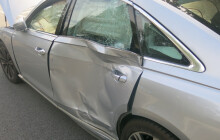 Nedal přednost a narazil. Škodu policie odhadla na čtvrt milionu