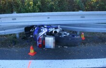 Motorkář se synem havarovali pod Červenohorským sedlem. Dítě skončilo v nemocnici