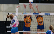 Olomoucké volejbalistky rozdrtily Prostějov