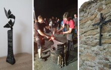 Nemoc z povolání? Študuju kdejakou kliku, říká kovář Adam Stolarik. Vyučil se v Olomouci