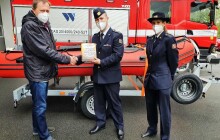 Hasičům na stanici v Konici pomůže při záchranných akcích na vodě nový motorový člun