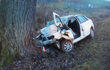 Poslední tragická nehoda roku. Řidič boural u Křelova