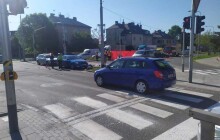 Tragická středeční nehoda v Olomouci na křižovatce ulic Pražská a třída Míru