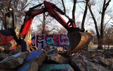 Zašlá sláva Šneka je tatam. Památka ze Smetanových sadů šla k zemi