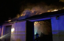 Zásah hasičů ve Vrbátkách. Škodu vyčíslili na 7 milionů