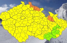 Sněhové jazyky i ledovka. Meteorologové vydali výstrahu