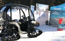 Čtyřkolka Milada pomáhá udržovat stopy v Jeseníkách