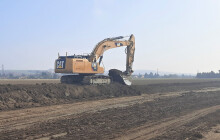 Dělníci nepolevují, stavba dálnice u Přerova pokračuje