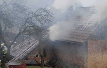 Hořící stodola a sklep. Hasiči zasahovali u dvou požárů na Šumpersku