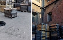 Pád z patnácti metrů šetří policie. Muž spadl do kontejneru se zavařovačkami