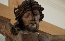 Zapomenuté stavby: Kristus z Řepčína přečkal obě totality. Na kovárně visel po generace