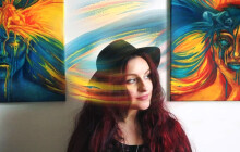 Bez léků bych nemoc nedala, ale bez malování si neumím představit život, říká Teryll ART